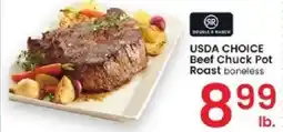 Albertsons USDA CHOICE Beef Chuck Pot Roast offer