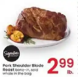 Albertsons Pork Shoulder Blade Roast offer
