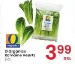Albertsons O Organics Romaine Hearts offer