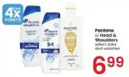 Albertsons Pantene or Head & Shoulders offer