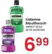 Albertsons Listerine Mouthwash offer
