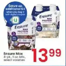 Albertsons Ensure Max offer