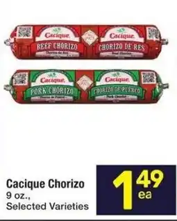 Albertsons Cacique Chorizo offer