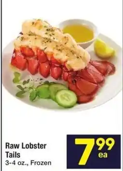 Albertsons Raw Lobster Tails offer