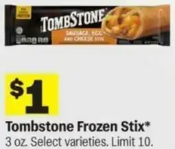 Meijer Tombstone Frozen Stix offer