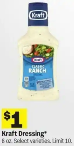 Meijer Kraft Dressing offer