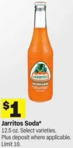 Meijer Jarritos Soda offer
