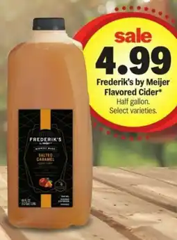 Meijer Frederik's by Meijer Flavored Cider offer