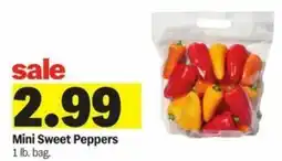 Meijer Mini Sweet Peppers offer