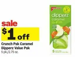 Meijer Crunch Pak Caramel Dipperz Value Pak offer