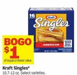 Meijer Kraft Singles offer