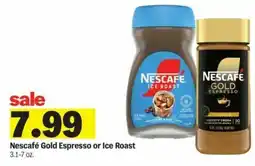 Meijer Nescafé Gold Espresso or Ice Roast offer