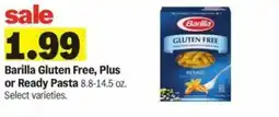 Meijer Barilla Gluten Free Plus or Ready Pasta offer