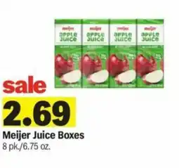 Meijer Meijer Juice Boxes offer