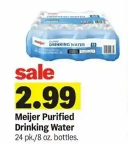 Meijer Meijer Purified Drinking Water offer