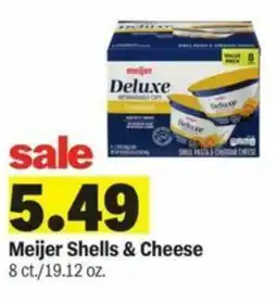 Meijer Meijer Shells & Cheese offer