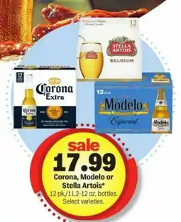 Meijer Corona, Modelo or Stella Artois offer