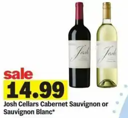 Meijer Josh Cellars Cabernet Sauvignon or Sauvignon Blanc offer