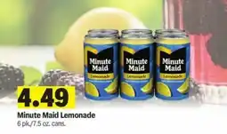 Meijer Minute Maid Lemonade offer