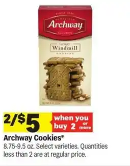 Meijer Archway Cookies offer