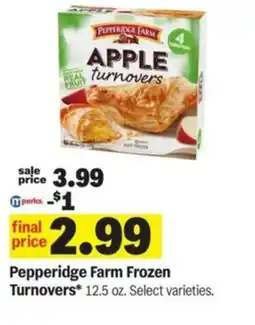 Meijer Pepperidge Farm Frozen Turnovers offer