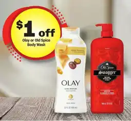 Meijer Olay or Old Spice Body Wash offer