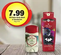 Meijer Old Spice Body Wash or Deodorant offer