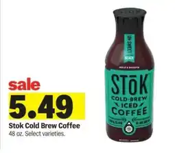 Meijer Stok Cold Brew Coffee offer