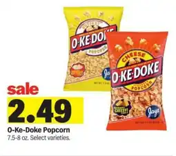 Meijer O-Ke-Doke Popcorn offer