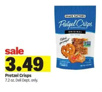 Meijer Pretzel Crisps offer