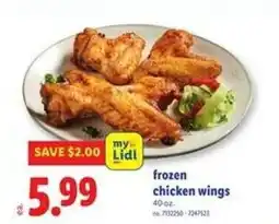 Lidl Frozen chicken wings offer