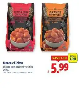 Lidl Frozen chicken offer