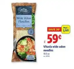 Lidl Vitasia wide udon noodles offer