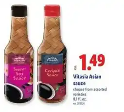 Lidl Vitasia Asian sauce offer