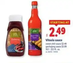 Lidl Vitasia sauce offer