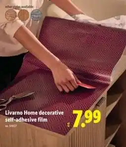 Lidl Livarno Home decorative self-adhesive film offer