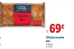 Lidl Vitasia sesame bar offer