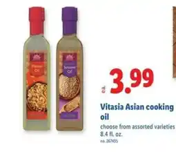 Lidl Vitasia Asian cooking oil offer