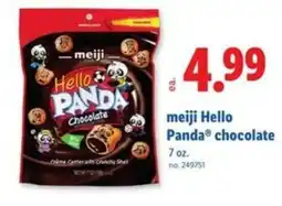 Lidl Meiji hello panda chocolate offer