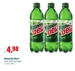 Lidl Mountain Dew offer
