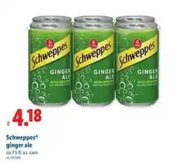 Lidl Schweppes ginger ale offer