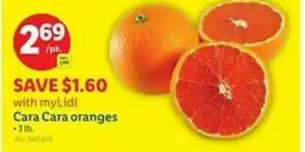 Lidl Cara Cara oranges offer