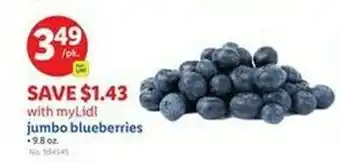 Lidl Jumbo blueberries offer