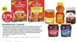 Lidl Breakfast mix/spread offer