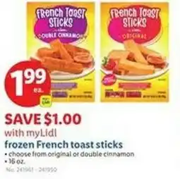 Lidl French toast sticks offer