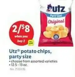 Lidl Potato chips, party size offer
