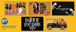 Lidl Halloween coir mat offer