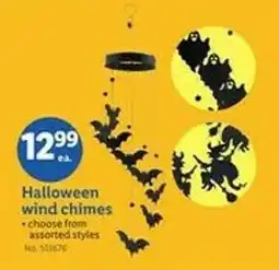 Lidl Halloween wind chimes offer