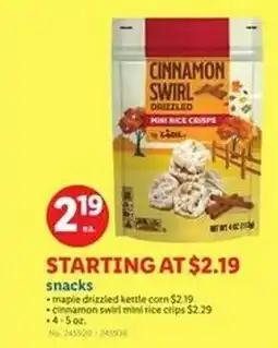 Lidl Snacks offer