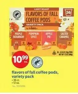 Lidl flavors of fall coffee pods offer